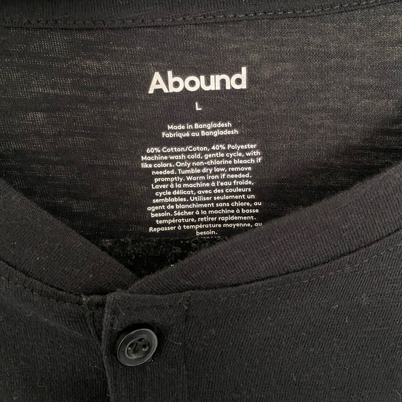NWOT - Men’s Abound Button T-Shirt - Size Large - Picture 2 of 4